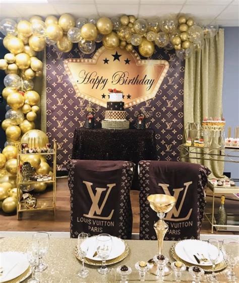 lv birthday decorations